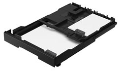 Dual paper tray