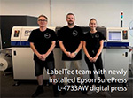 LabelTec starts its digital journey with Epson SurePress L-4733AW                                                                                                                                                                                         