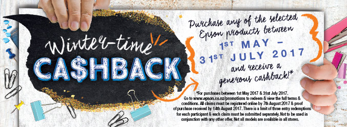 Epson Winter-Time Cashback
