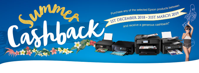 Epson Summer Cashback
