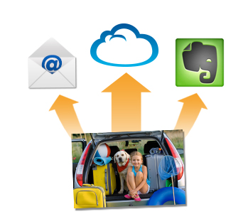 Email your file or Save to an online storage service such as EverNote