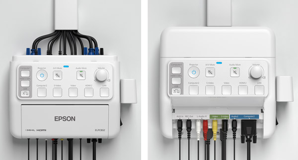 Elp Cb02 Cable Management Connection Box Epson New Zealand