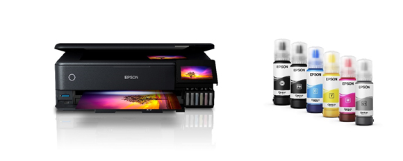 Epson EcoTank ET-8550 AIO A3 Photo Printer 6 Ink (Black) - dpsb