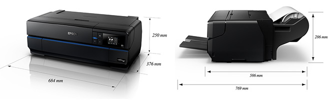 Epson SC-P800 dimensions