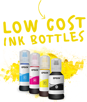 Epson EcoTank Low Cost Ink Bottles
