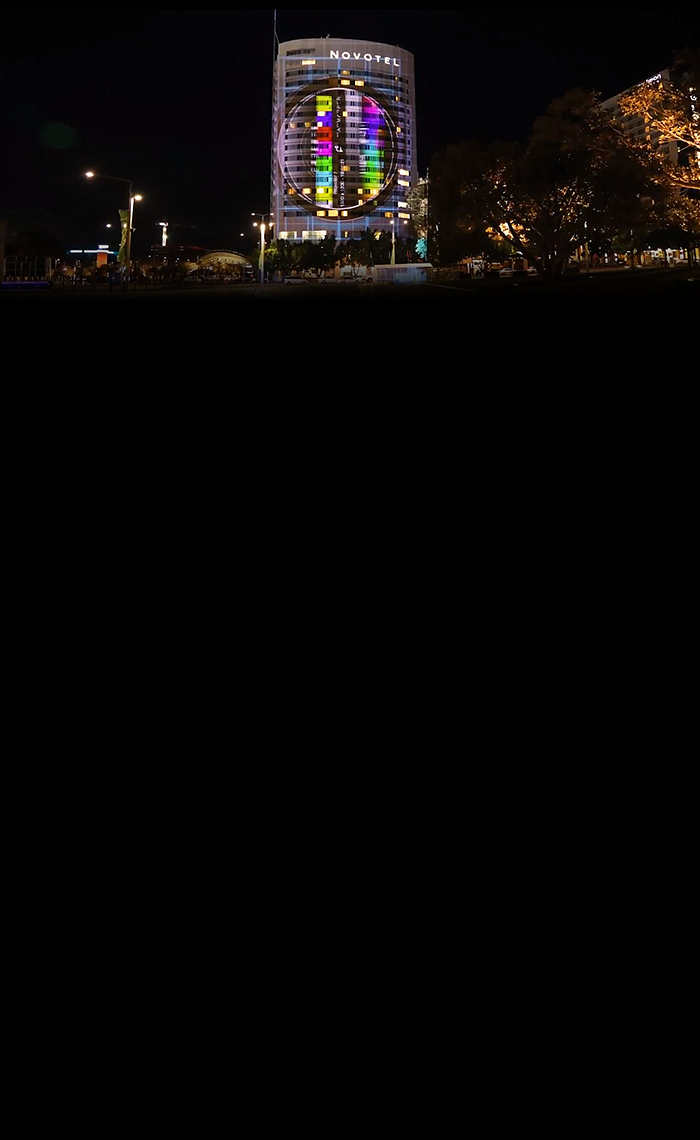 novotel-projection