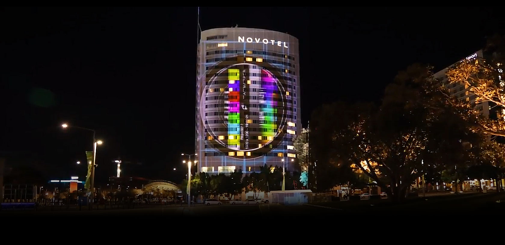 novotel-projection