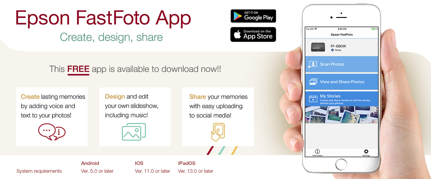 Epson FastFoto App Epson FastFoto App