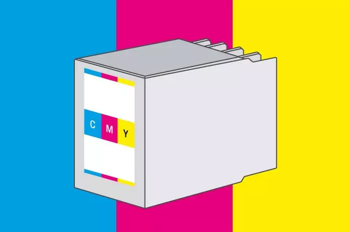 Combined colour cartridges