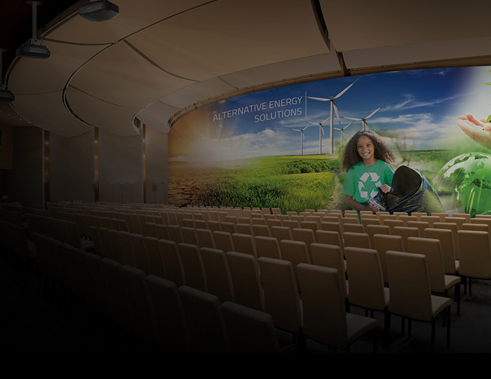 Seamless multi-screen projection img Seamless multi-screen projection img