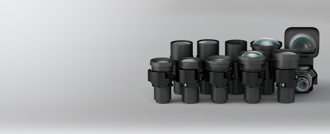 Lens Options for Large Venue Projectors img Lens Options for Large Venue Projectors img