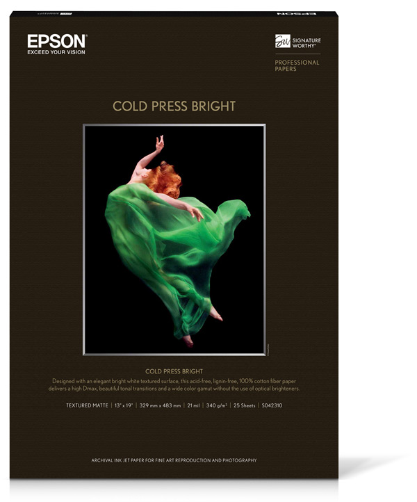 Fine Art Paper Signature Worthy Cold Press Bright A4 Sheet Media