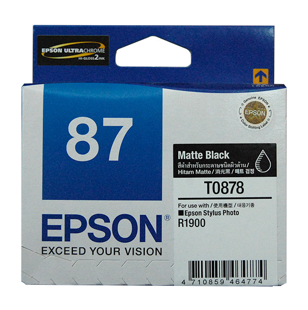87 - UltraChrome Hi-Gloss2 - Matte Black Ink Cartridge