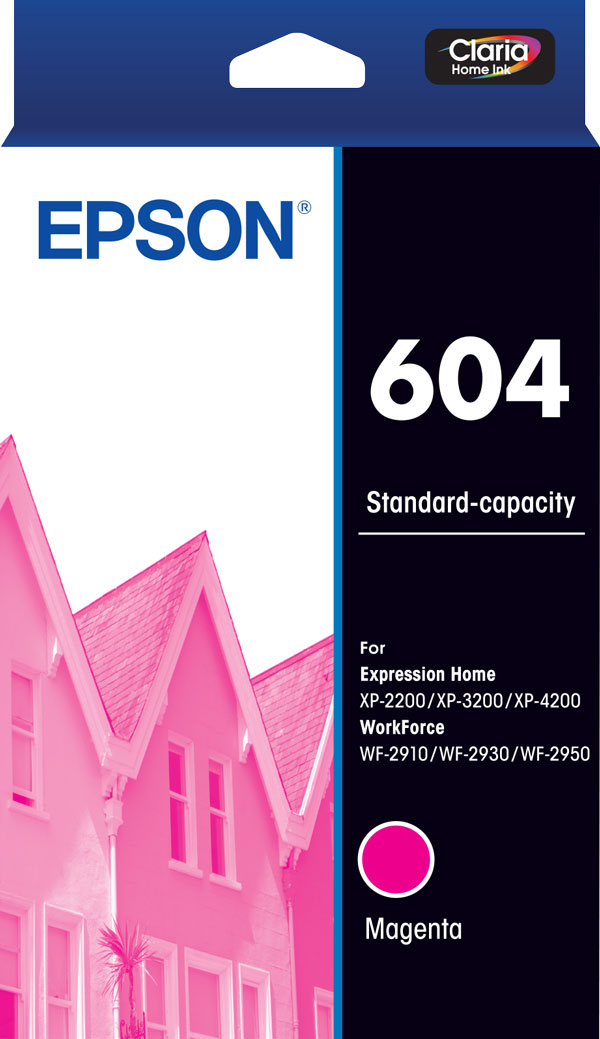 604 - Std Capacity - Magenta Ink Cartridge