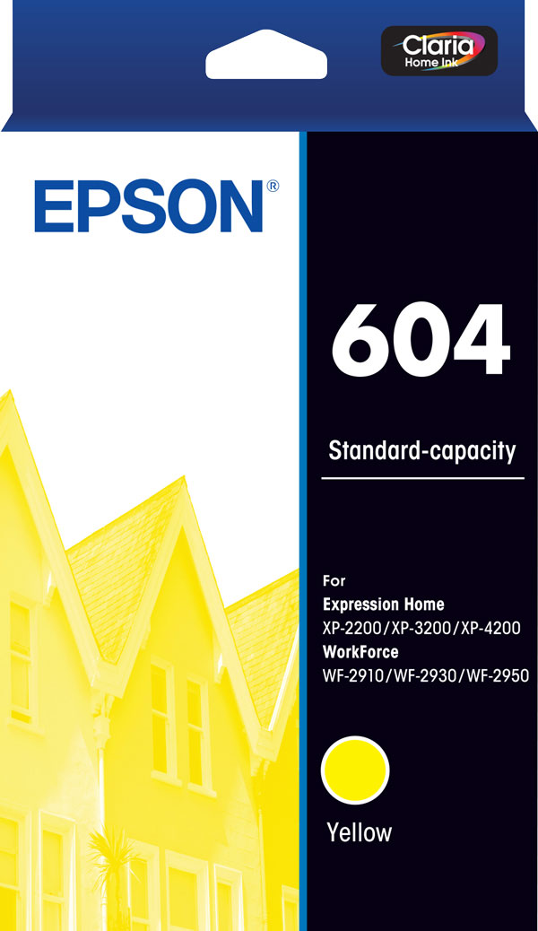 604 - Std Capacity - Yellow Ink Cartridge