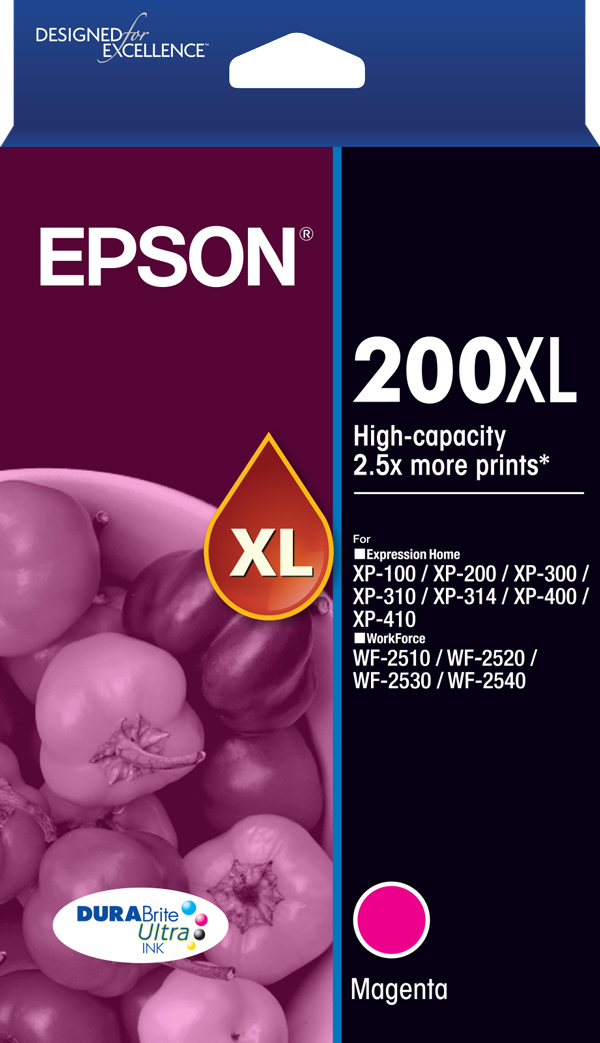 200XL - High Capacity DURABrite Ultra - Magenta Ink Cartridge