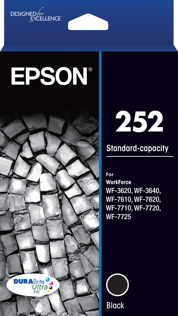 252 - Std Capacity DURABrite Ultra - Black Ink Cartridge