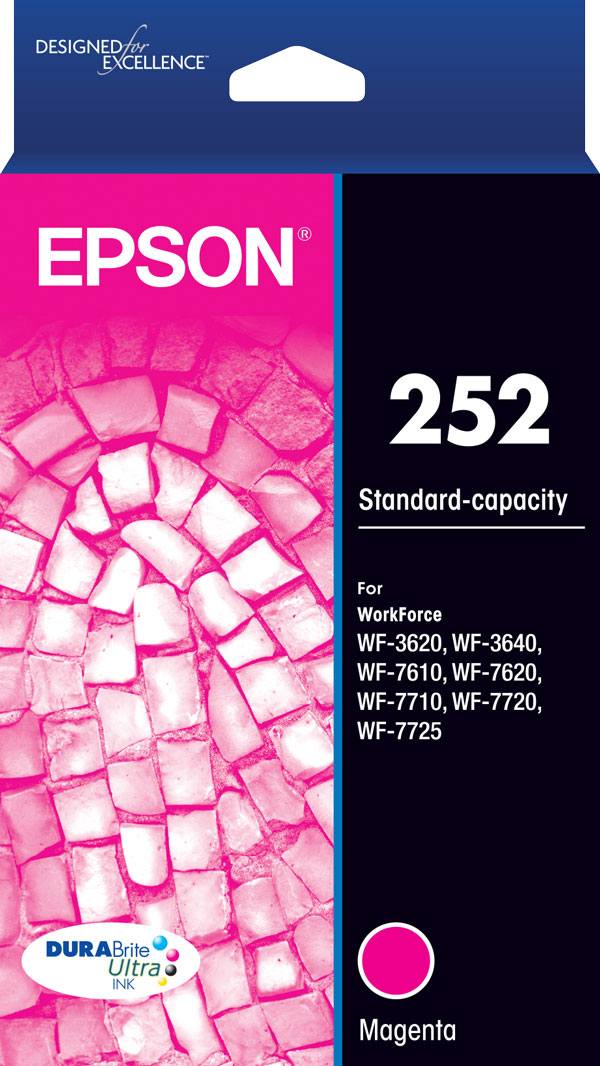252 - Std Capacity DURABrite Ultra - Magenta Ink Cartridge