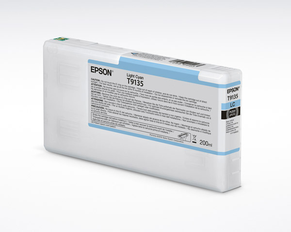 UltraChrome HD 200ml Light Cyan Pigment Ink Cartridge - T9135