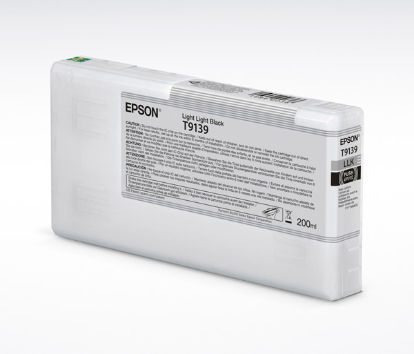 UltraChrome HD 200ml Light Light Black Pigment Ink Cartridge - T9139