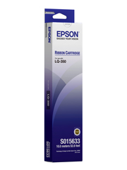 Epson LQ-350 Black Fabric Ribbon Cartridge