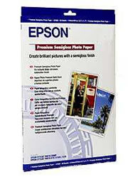 Epson Photo Paper 250gsm Premium Semigloss A3+ Sheets (20pcs)
