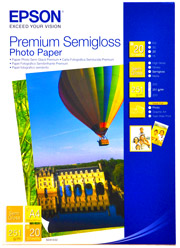 A4 Premium Semigloss Photo Paper - 20 Sheets (250gsm)