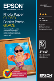 4" x 6" Photo Paper Glossy - 50 Sheets (200gsm)