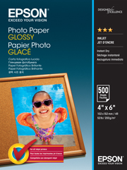 4" x 6" Photo Paper Glossy - 500 Sheets - 200gsm