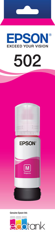 T502 - EcoTank - Magenta Ink Bottle