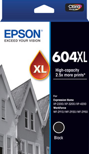 604XL - High Capacity - Black Ink Cartridge