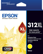 312XL - High Capacity Claria Photo HD - Yellow Ink Cartridge
