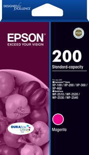 200 - Standard Capacity DURABrite Ultra - Magenta Ink Cartridge