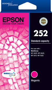 252 - Std Capacity DURABrite Ultra - Magenta Ink Cartridge