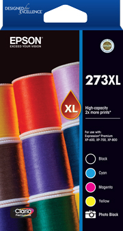 273XL - High Capacity Claria Premium - Ink Cartridge Value Pack