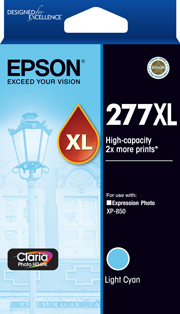 277XL - High Capacity Claria Photo HD - Light Cyan Ink Cartridge
