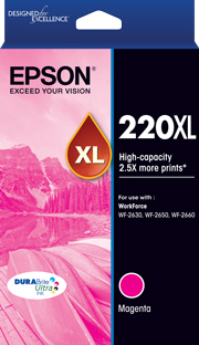 220XL - High Capacity DURABrite Ultra - Magenta Ink Cartridge