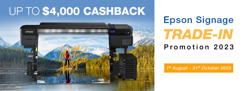 Epson Signage Printer Trade-in Program