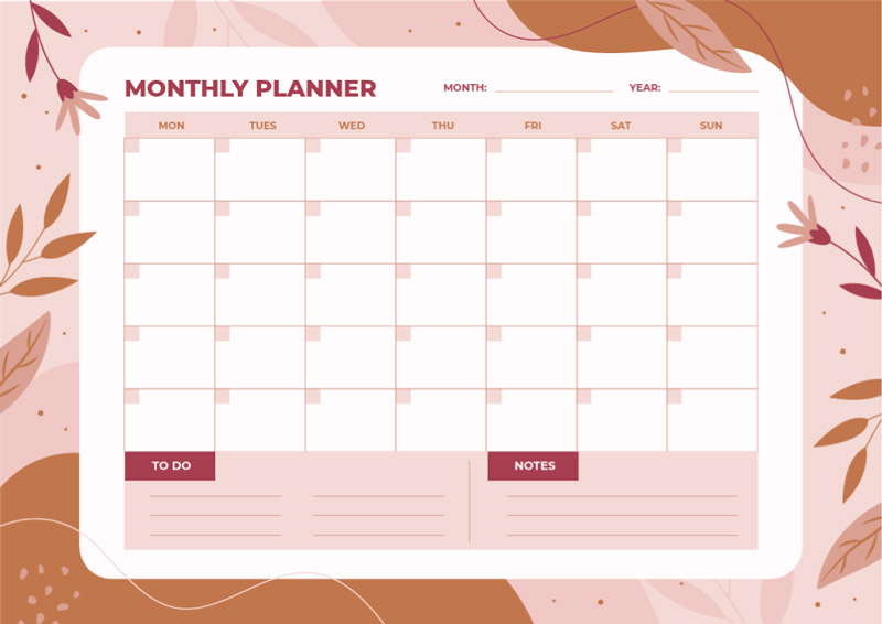 Monthly Planner