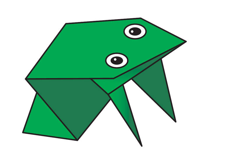 Origami Frog