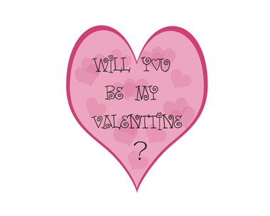 Valentine's Day Heart Card