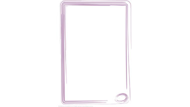 Purple Swirls Stationery Paper