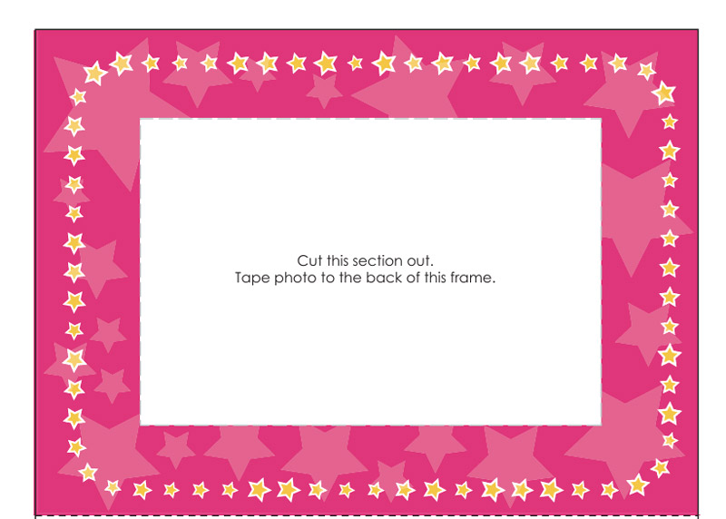Star Girl Frame