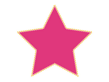 Star Girls Personalised Pillow Case Transfer