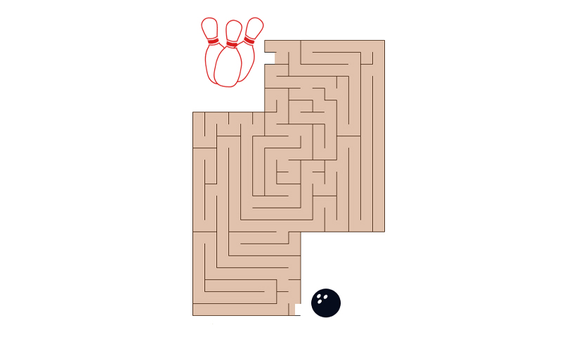 Bowling Alley Maze