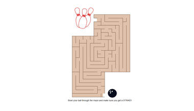 Bowling Alley Maze