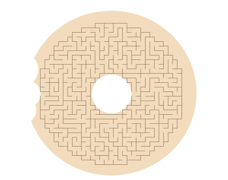 The Magnificent Doughnut Maze