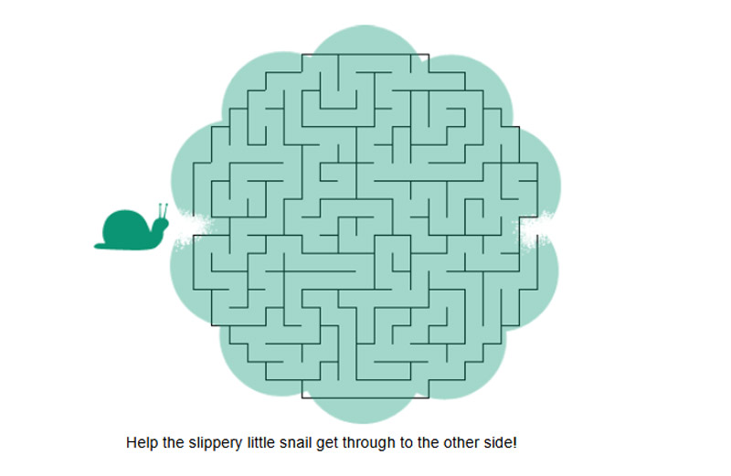The Slippery Snail Maze
