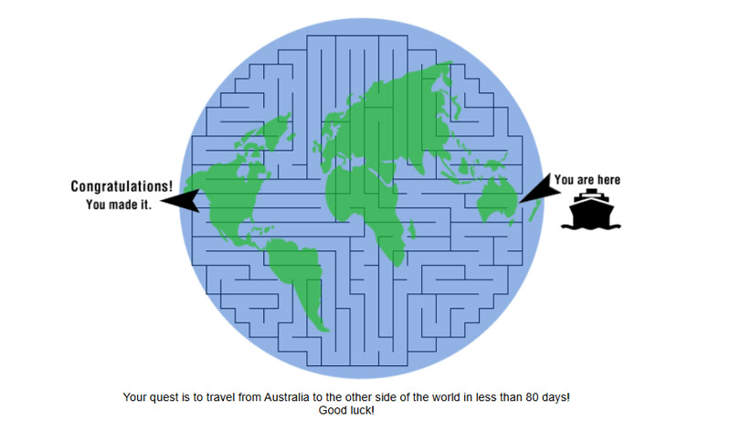 World Exploration Maze
