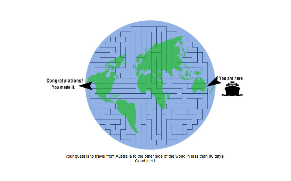 World Exploration Maze